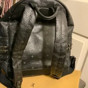 MCM | Bags | Black Mcm Big Papa Stark With Studs | Poshmark display picture 3